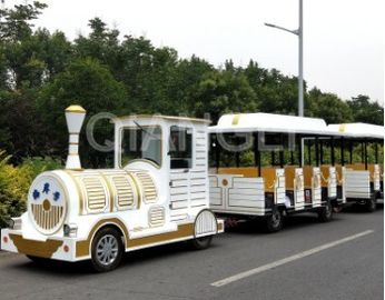 Chine Train sans rail de Kiddie de carnaval de train de tour de modèles intéressants d&#039;antiquité pour des parcs d&#039;attractions usine