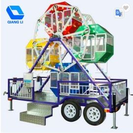 Chine Le carnaval portatif de QiangLi monte le mini CE de la grande roue 6/24seats approuvé usine