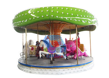 Chine 12 couleur de taille du tour 4.8m de carrousel d&#039;enfants de sièges adaptée aux besoins du client pour le parc d&#039;attractions usine