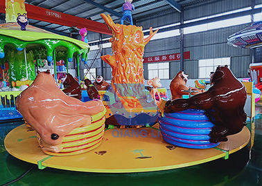 Chine Tour d&#039;amusement de tasse de thé de carrousel, tours de la fête foraine des enfants tournants pour le jeu de famille usine