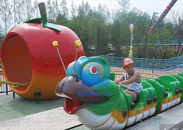 Chine Tour coulissant de parc à thème de tours d&#039;attractions de train fiable de montagnes russes pour des enfants usine
