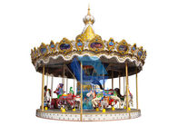 Le carrousel musical des enfants de parc d'attractions, joyeux musical vont carrousel de rond fournisseur