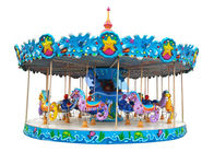 Le passager fait sur commande du carrousel 24 de parc à thème de décoration badine le CE de carrousel d'équitation approuvé fournisseur