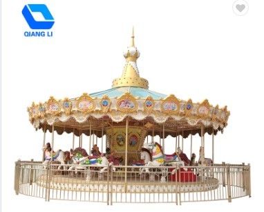 Le tour de personne du carrousel 36 de parc à thème d'amusement joyeux vont GV de rond certifié fournisseur