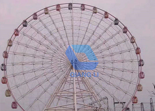 Structures mécaniques de parc d'attractions de modèles différents populaires de la grande roue 50m