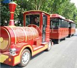 Train sans rail de Kiddie de carnaval de train de tour de modèles intéressants d'antiquité pour des parcs d'attractions fournisseur